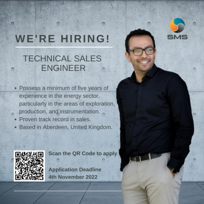 Application deadline extended - Technical Sales Engineer, UK Office